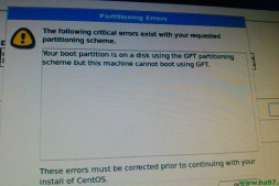 (总结)CentOS Linux 5.x在GPT分区不能引导的解决方法